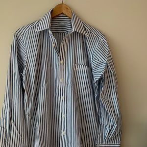 Christian Dior Striped Dress Shirt